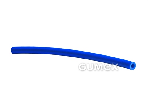 Silikonschlauch, 7/10mm, 40°ShA, -60°C/+180°C, blau (RAL 5015), 